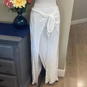 Kona Sol crinkle swim coverup pant